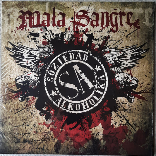 Soziedad Alkoholika - Mala Sangre (ROJO) - LP