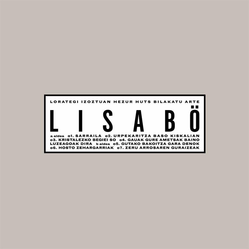 Lisabö - Lorategi izoztuan hezur huts bilakatu arte - CD