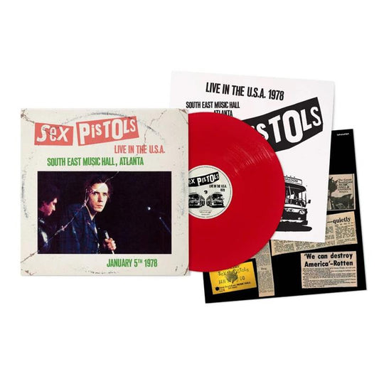 Sex Pistols - Live In The U.S.A. (South East Music Hall, Atlanta) (January 5th 1978) - LP - Color