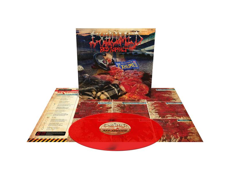 Exhumed - Red Asphalt - LP - Color