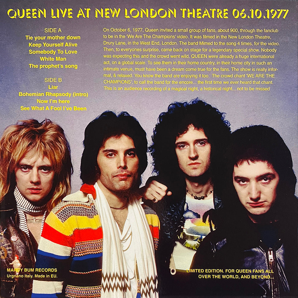 QUEEN LP A Very Special Night (Blue Translucid Vinyl)