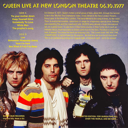 QUEEN LP A Very Special Night (Blue Translucid Vinyl)