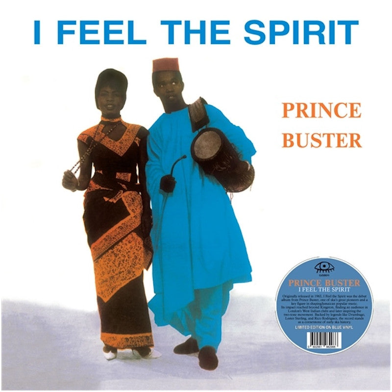 PRINCE BUSTER LP I Feel The Spirit (Blue Coloured Vinyl)