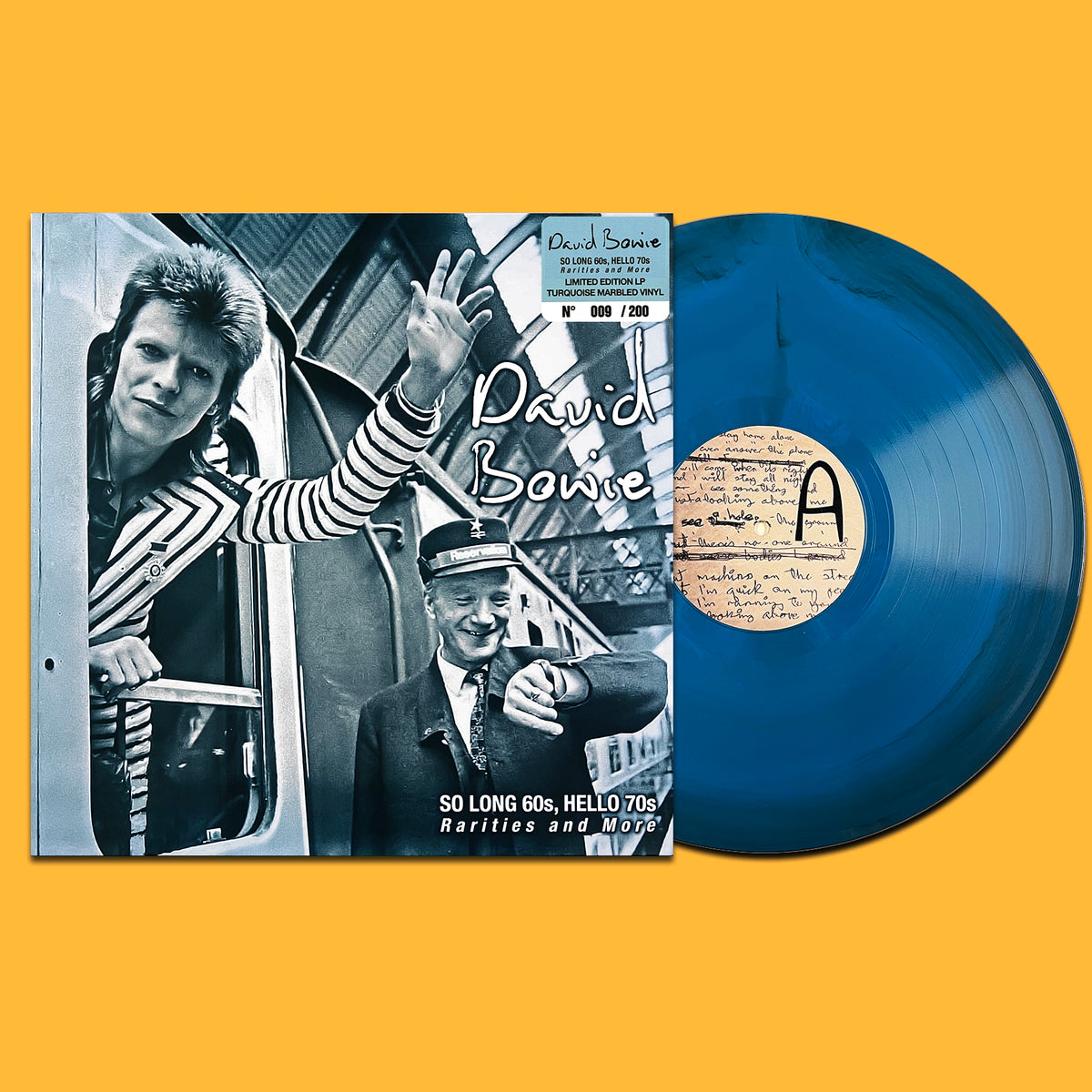 DAVID BOWIE LP So Long 60S, Hello 70S - Rarities And More (Turquoise Colour)