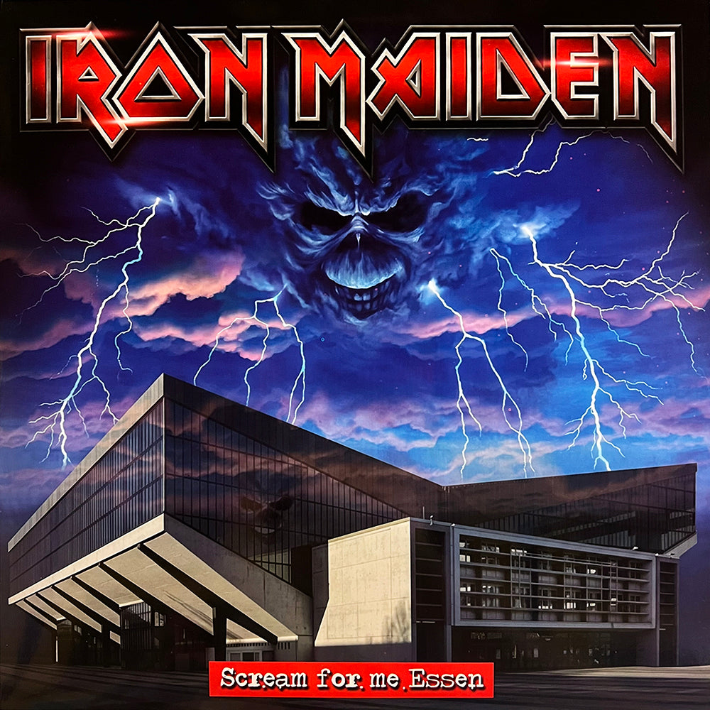 IRON MAIDEN 3xLP Scream for me Essen (Crystal Green Colour 320 Numbered Copies)