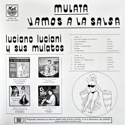 LUCIANO LUCIANI Y SUS MULATOS LP Mulata Vamos A La Salsa (RSD 2022)