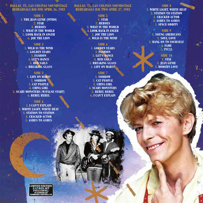 DAVID BOWIE 5xLP BOX SET Let’s Dance In The Moonlight (Splatter Coloured Vinyls)