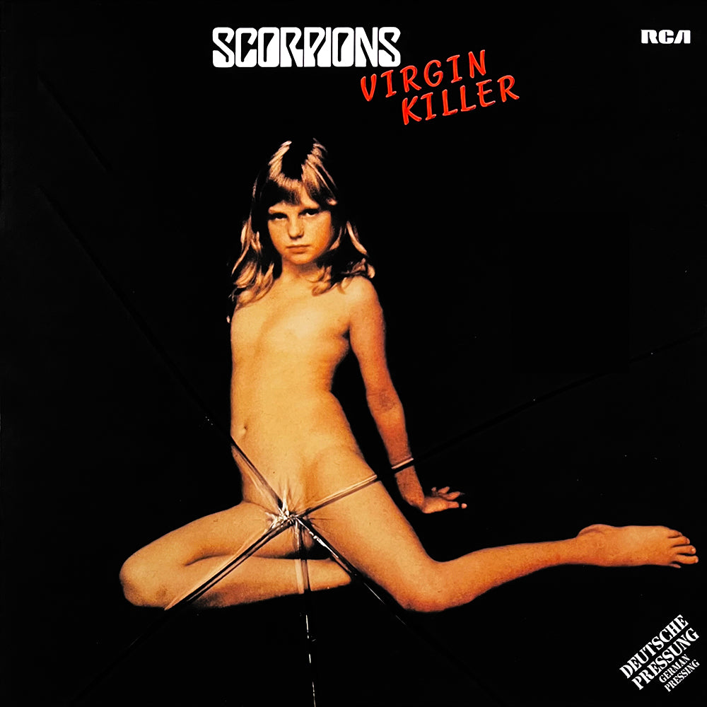 SCORPIONS LP Virgin Killer (180 Gram Vinyl with Insert) Uncensored Cover
