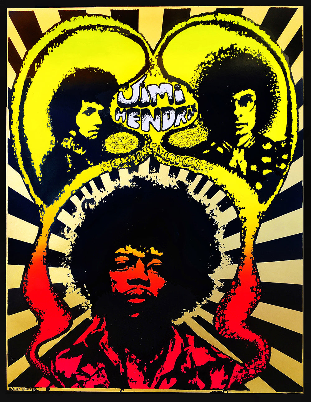 JIMI HENDRIX POSTER Experience