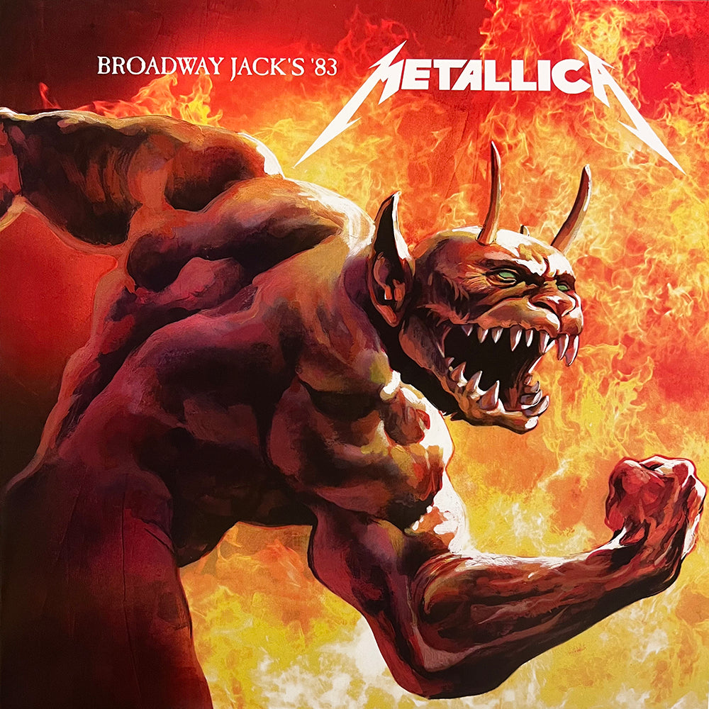 METALLICA 2xLP Broadway Jack's '83 (Orange Marble Coloured Vinyl)