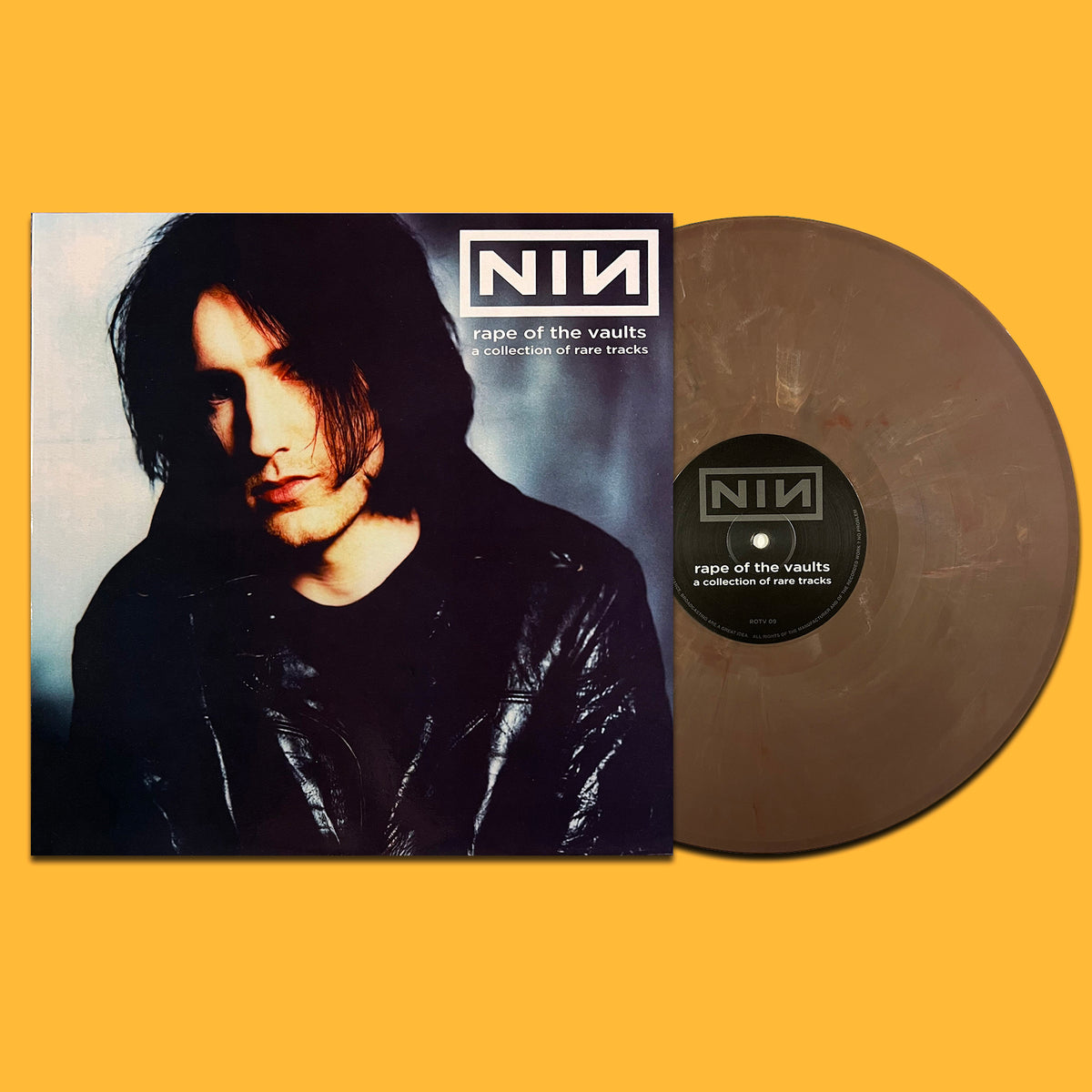 NINE INCH NAILS LP Rape Of The Vaults A Collection Of Rare Tracks (Brown)