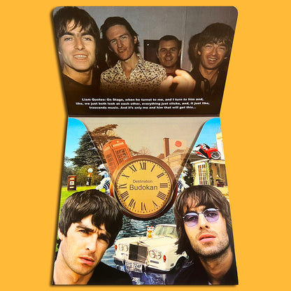 OASIS 2xLP Destination Budokan (Green & Yellow Coloured) 320 Numbered Copies
