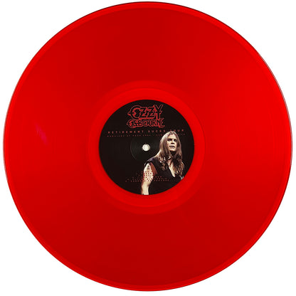 OZZY OSBOURNE 2xLP Retirement Sucks (Red Translucid Coloured Vinyl) with Poster