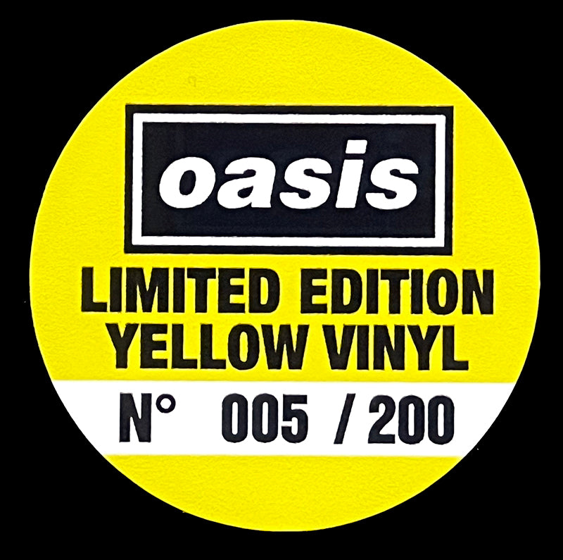 OASIS LP Glory Days (Yellow Colour 200 Numbered Copies)