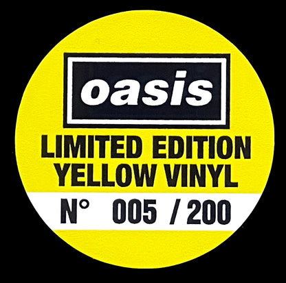 OASIS LP Glory Days (Yellow Colour 200 Numbered Copies)