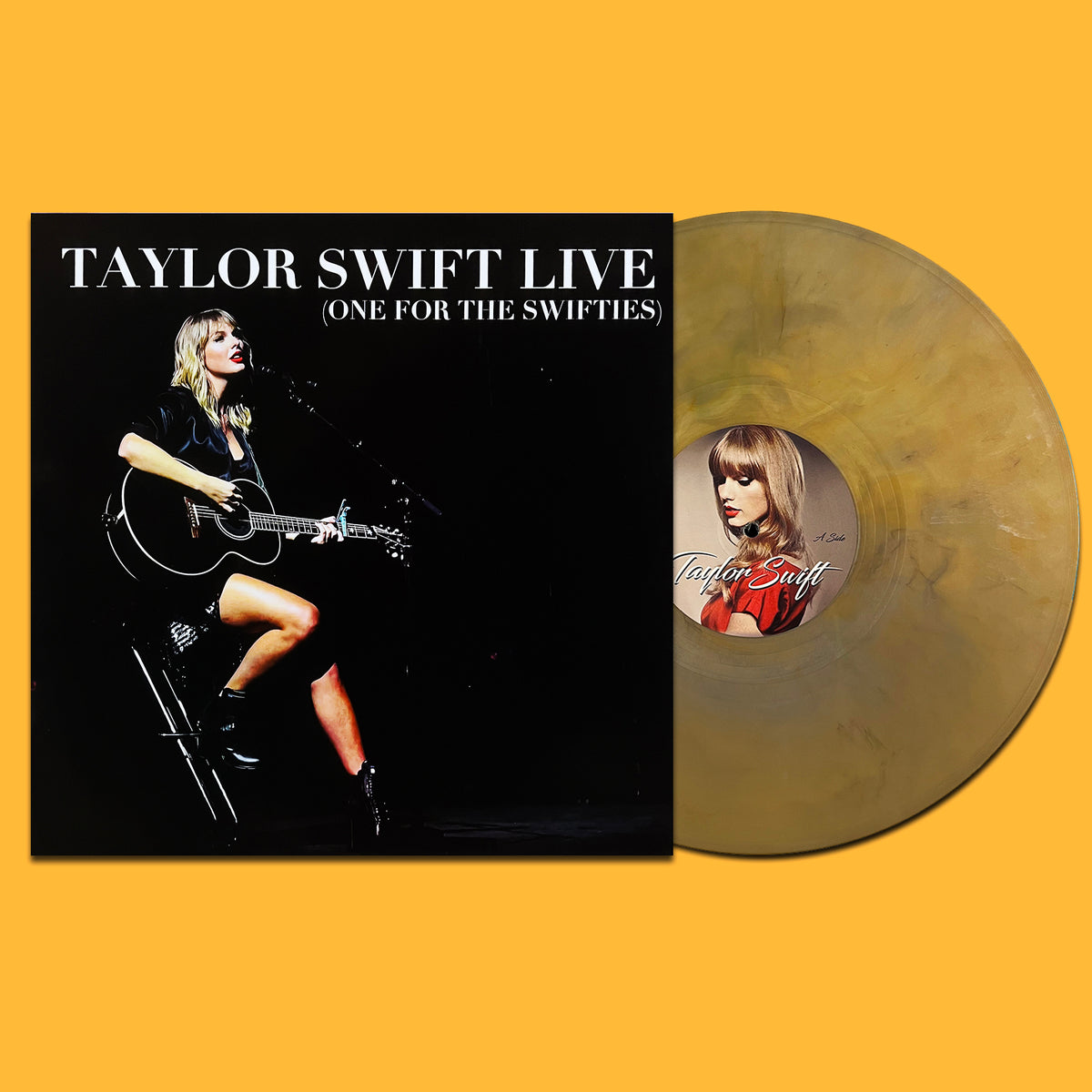TAYLOR SWIFT LP Live (One For The Swifties) (Sand Marbled Coloured Vinyl)