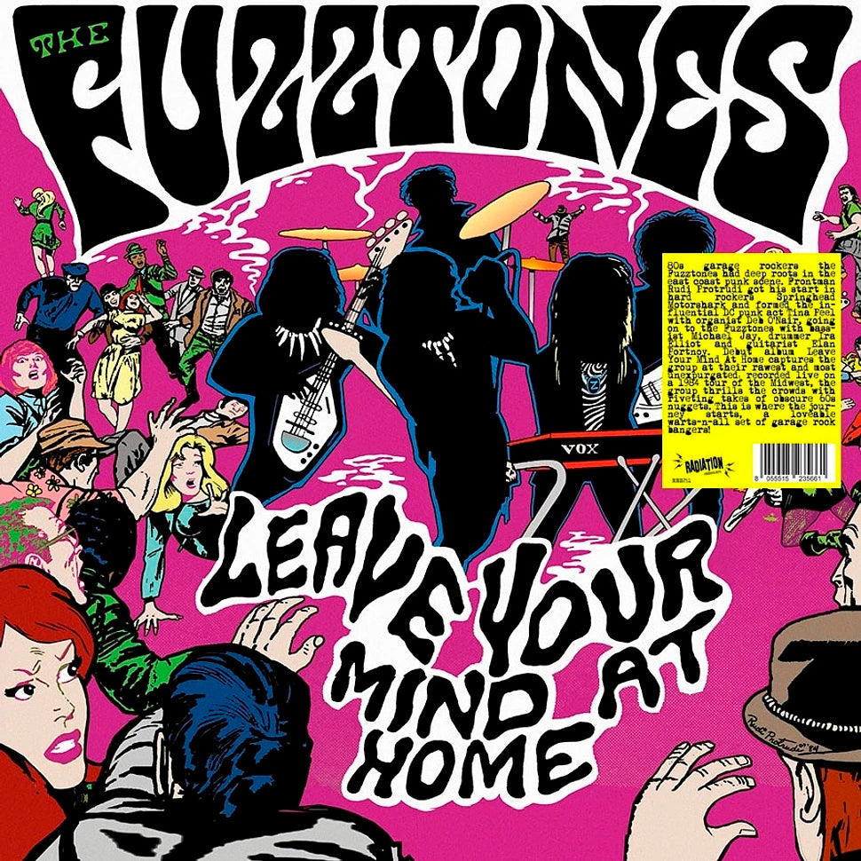 THE FUZZTONES LP Leave Your Mind At Home (Remastered)