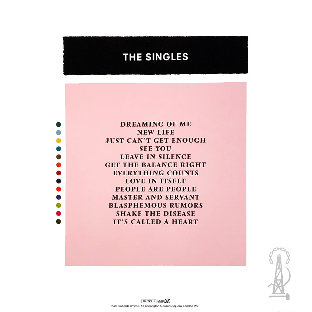 DEPECHE MODE LP The Singles 81 → 85 (Gatefold Cover)