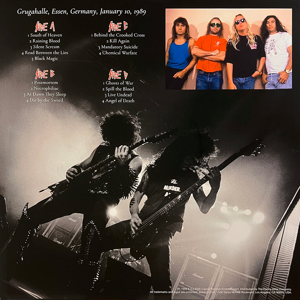 SLAYER 2xLP It Came Out Of The Sky (Red Coloured Vinyl) PROMO EDITION