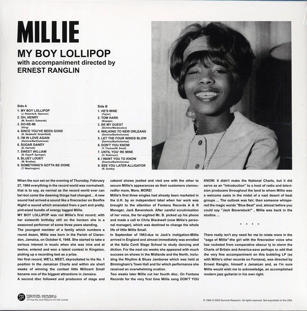 MILLIE LP My Boy Lollipop