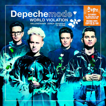DEPECHE MODE 3xLP BOX SET World Violation (Orange Colour Vinyls) + Bonus Tracks