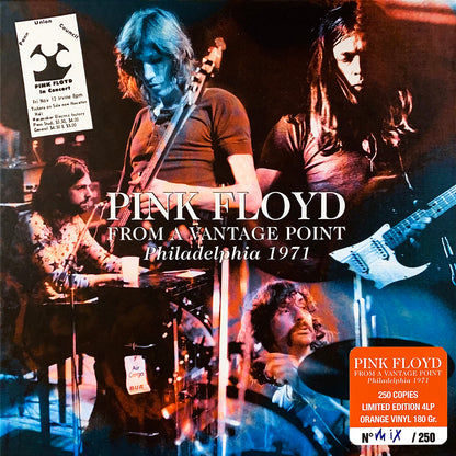 PINK FLOYD BOX SET 4xLP From A Vantage Point Philadelphia 1971 MIX Colour PROMO