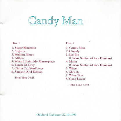 GRATEFUL DEAD 2xCD Candy Man