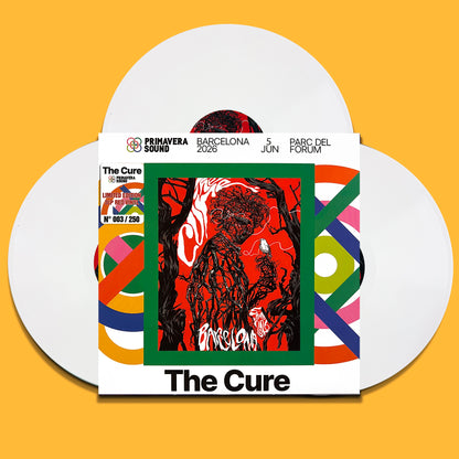 THE CURE 3xLP Primavera Sound Barcelona 2026 (White Coloured Vinyls) 250 Copies