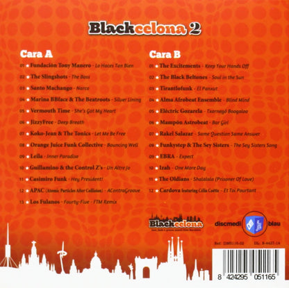 VARIOS 2xCD Blackcelona 2 Soul, Funk & Groove Sounds From Barcelona