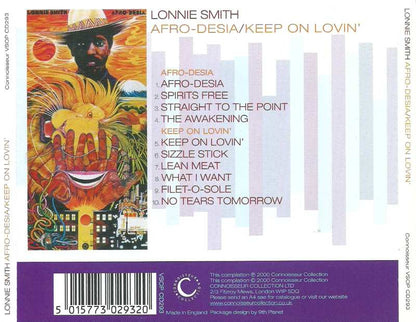 LONNIE SMITH CD Afro-Desia / Keep On Lovin'