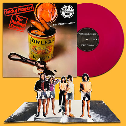 ROLLING STONES LP Sticky Fingers The Alternate Album (Red Vinyl - Pop Up Cover)