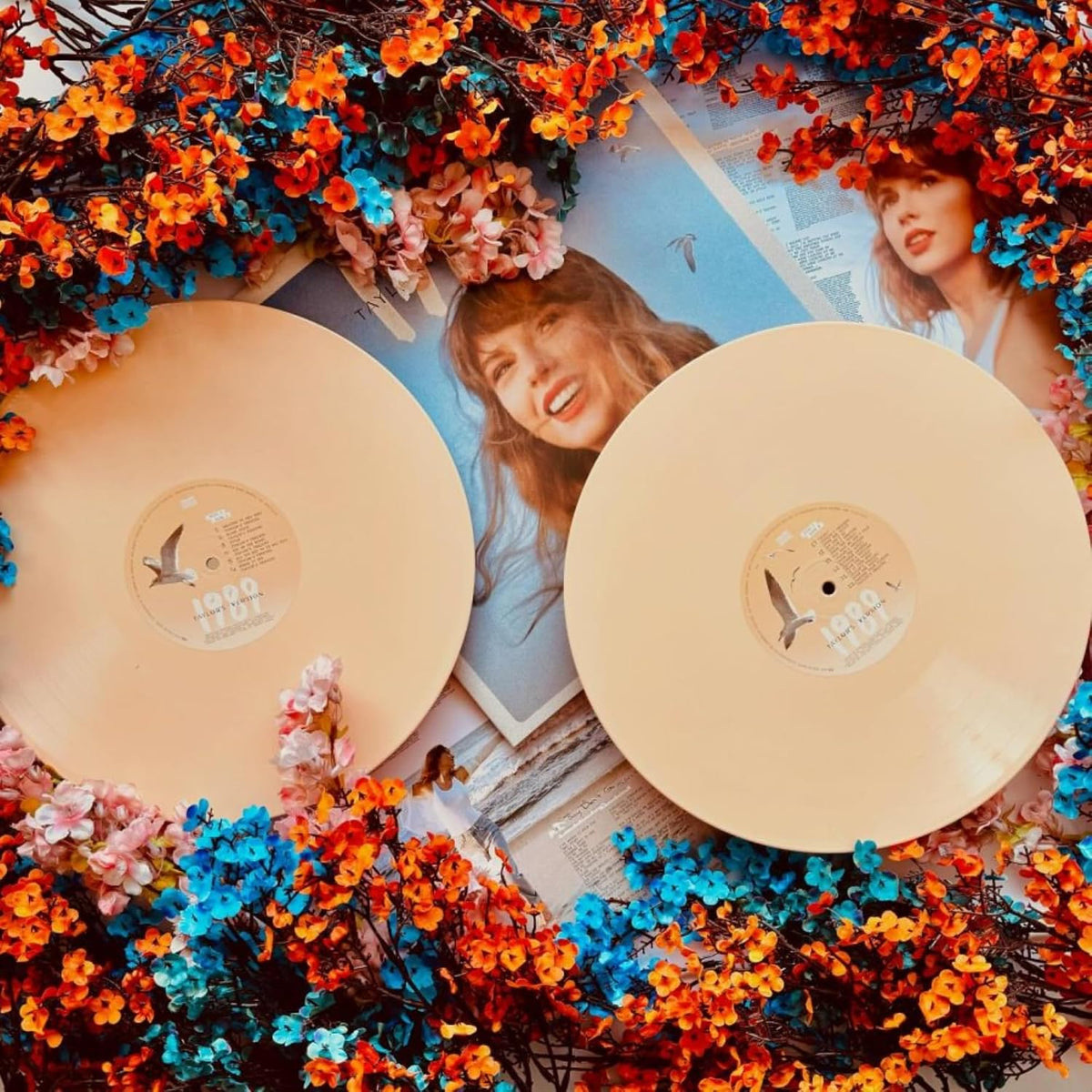 TAYLOR SWIFT 2xLP 1989 (Taylor's Version) (Tangerine Coloured Edition)