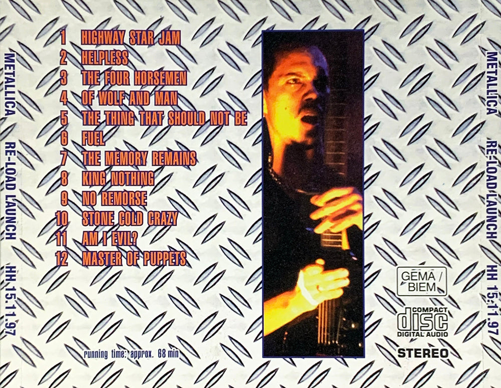 METALLICA CD Re-Load Launch