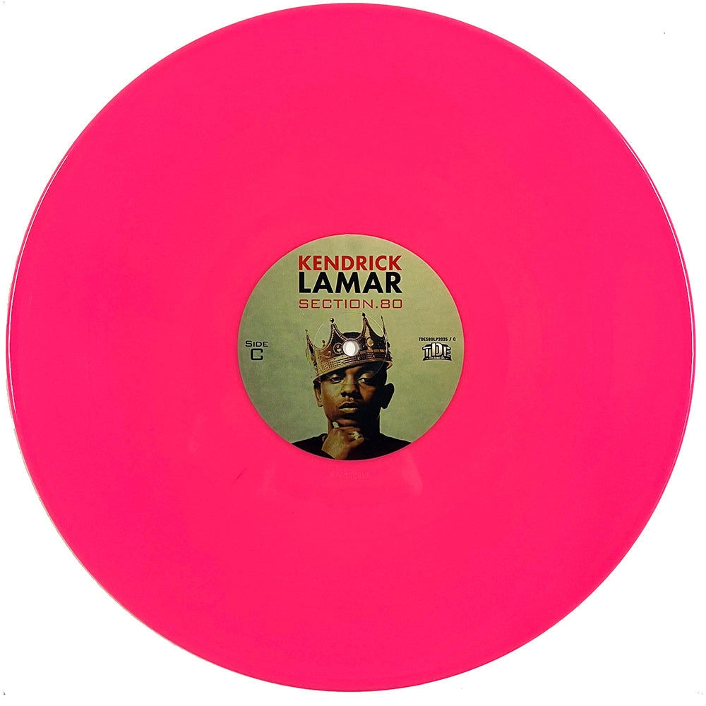 KENDRICK LAMAR 2xLP Section 80 (Pink Coloured Vinyls) Gatefold Cover