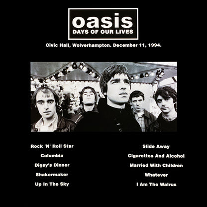 OASIS LP Days Of Our Lives (Brown Purple Marbled Coloured Vinyl)