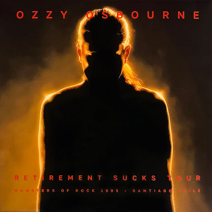 OZZY OSBOURNE 2xLP Retirement Sucks (Red Translucid Coloured Vinyl) with Poster