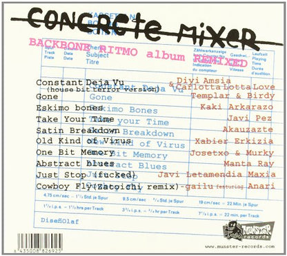 ATOM RHUMBA CD Concrete Mixer
