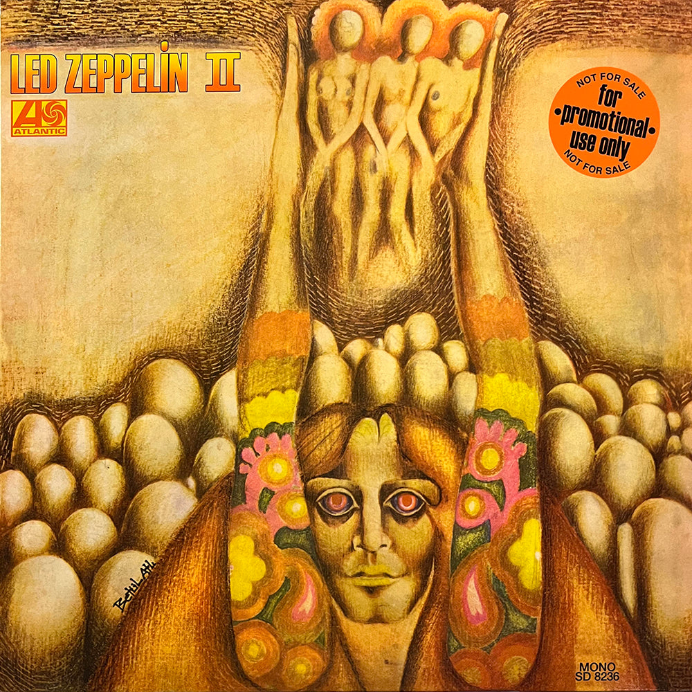 LED ZEPPELIN LP II (Translucid Red Coloured Vinyl) Turkish Promo