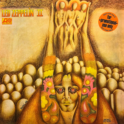 LED ZEPPELIN LP II (Translucid Red Coloured Vinyl) Turkish Promo