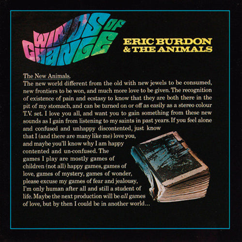 ERIC BURDON & THE ANIMALS CD Winds Of Change
