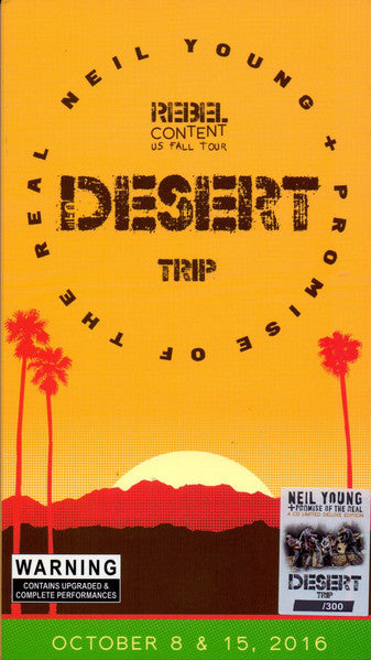 NEIL YOUNG + PROMISE OF THE REAL BOX SET 4xCD Desert Trip (Long Box)