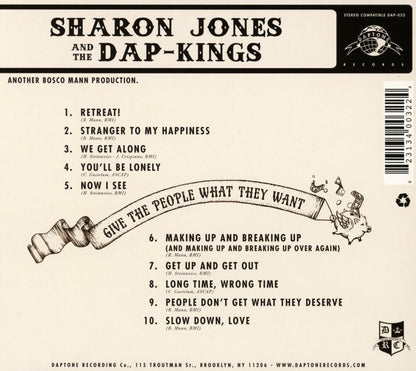 SHARON JONES & THE DAP-KINGS CD Give The People What They Want