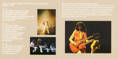 LED ZEPPELIN BOX SET 19xCD Mystery Train - United States Of America 1977