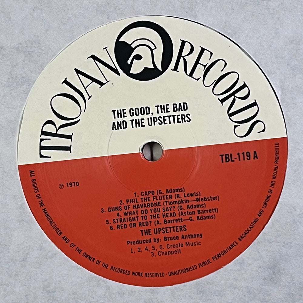 THE UPSETTERS LP The Good, The Bad And The Upsetters