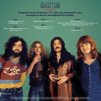LED ZEPPELIN 3xLP BOX SET Far Out 1971 (300 Coloured Numbered Copies)