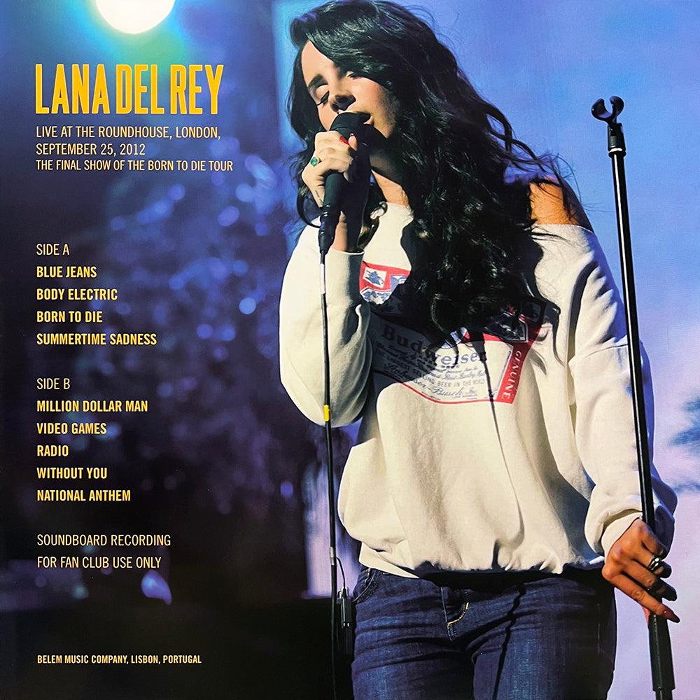 LANA DEL REY LP Around In A Roundhouse (Blue Turquoise Coloured Vinyl)