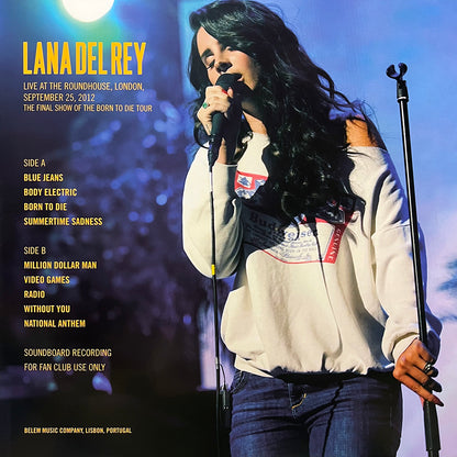 LANA DEL REY LP Around In A Roundhouse (Blue Turquoise Coloured Vinyl)
