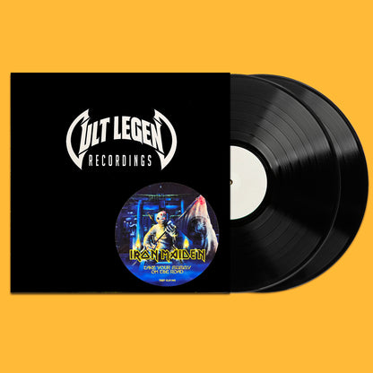IRON MAIDEN 2xLP Take Your Mummy On The Road (TEST PRESSING)