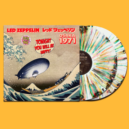 LED ZEPPELIN 2xLP Tonight You Will Be Happy (Splatter Coloured Vinyls)