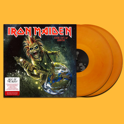 IRON MAIDEN 2xLP Eddie Rips Up London (Orange Coloured Vinyls)
